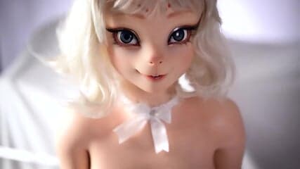 BestRealDoll Realistic Natural Skin Silicone Head Elf Sex Doll Liora