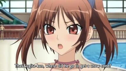 Teen Orgy at the Public Pool! Hentai [Subtitled]