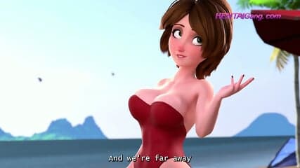 ◈ Aunt Cass’s Sunny Beach Vacation Turns Into Wet MILF Fuckfest (4K HENTAI)