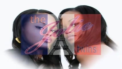 Stunning Identical Lesbian Twin Sisters, Sexy Ebony French Twins.